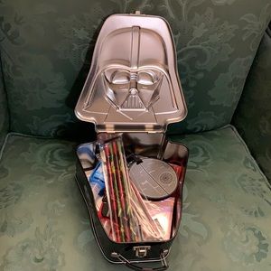 Star Wars Darth Vader tin gift box: playing cards R2-D2 Death Star yoda